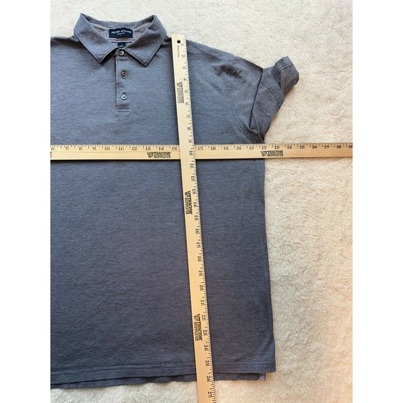Peter Millar Collection Polo Shirt Men's Large Birdseye Golf - Picture 5 of 8